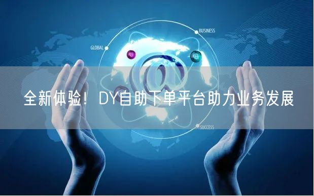 全新体验！DY自助下单平台助力业务发展